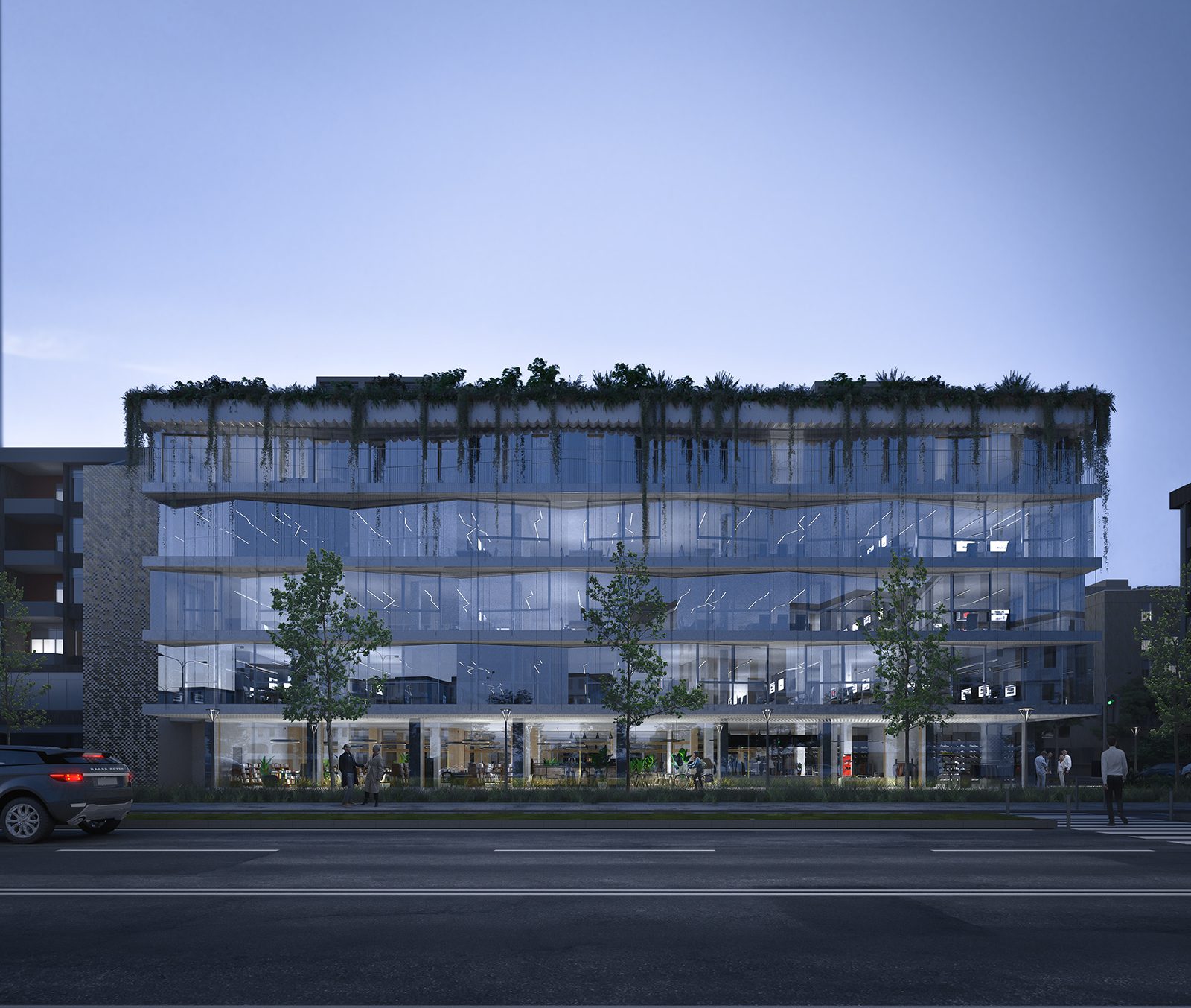 Riqualificazione Edificio Uffici e Residenze - Prato