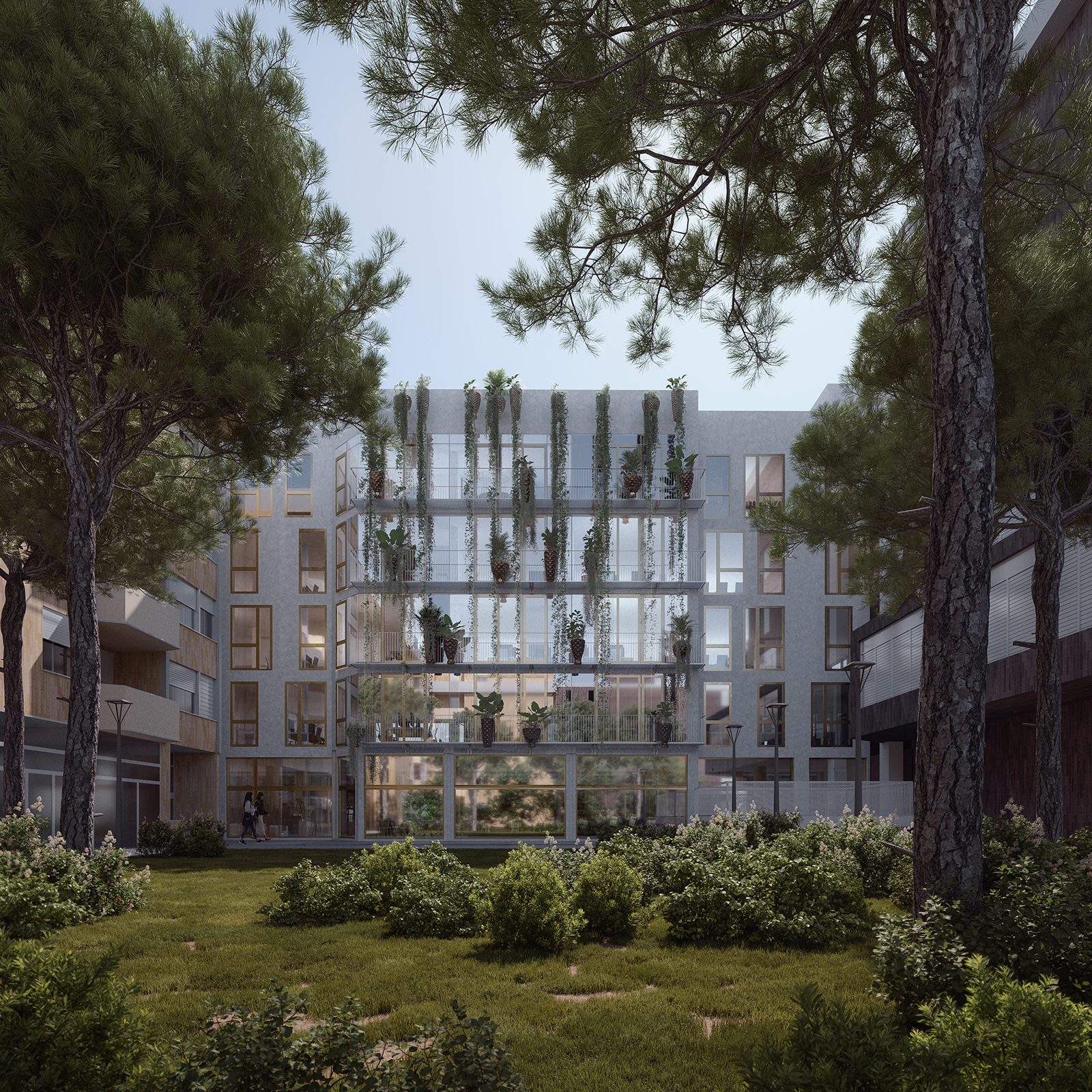 Riqualificazione Edificio Uffici e Residenze - Prato